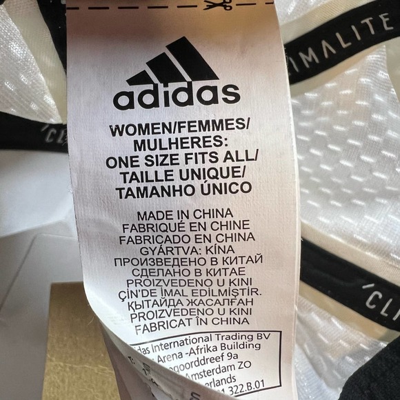 Adidas Womens Event Cap Infinite Trails White Black New Adjustable - Picture 5 of 5